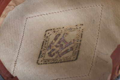 WW2 German Army Generals Peaked Cap Reputed to have Belonged to Generalleutnant Wilhelm-Francis Ochsner, Recipient of the Knights Cross of the Iron Cross, - 15