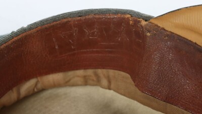 WW2 German Army Generals Peaked Cap Reputed to have Belonged to Generalleutnant Wilhelm-Francis Ochsner, Recipient of the Knights Cross of the Iron Cross, - 17