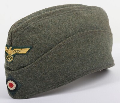 WW2 German Kriegsmarine Coastal Artillery Overseas Cap. - 2