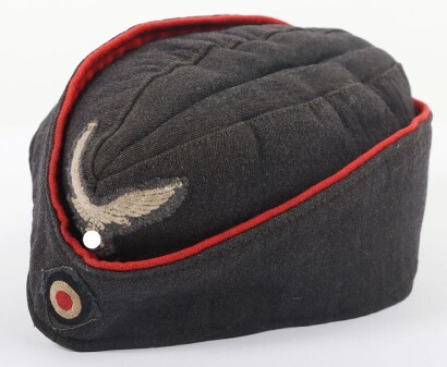WW2 German Luftwaffe Flak Overseas Side Cap.