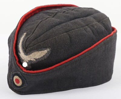 WW2 German Luftwaffe Flak Overseas Side Cap.