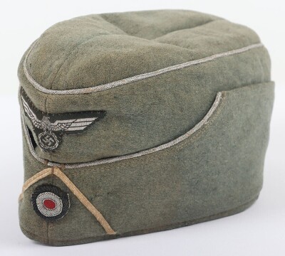 WW2 German Army (Heer) Officers Field Side Cap. - 2