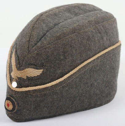 WW2 German Luftwaffe Hermann Goering Division Enlisted Side Cap.
