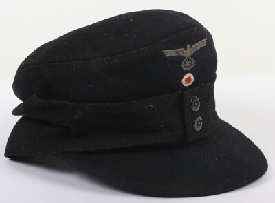 WW2 German Panzer Troops M43 Field Cap. - 2