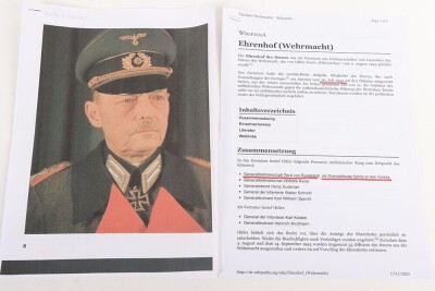 German Army Judicial Generals Visor Cap - 7