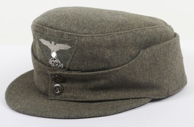 WW2 German Waffen SS M43 Field Cap, Late War 'Dachau' Example.