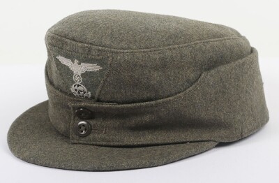 WW2 German Waffen SS M43 Field Cap, Late War 'Dachau' Example. - 2