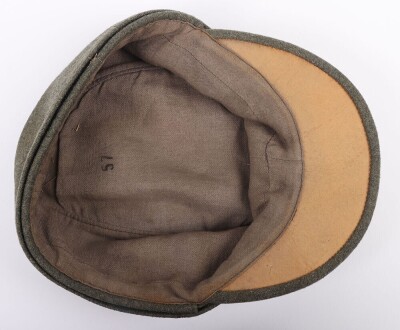 WW2 German Waffen SS M43 Field Cap, Late War 'Dachau' Example. - 7