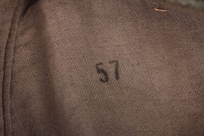 WW2 German Waffen SS M43 Field Cap, Late War 'Dachau' Example. - 8