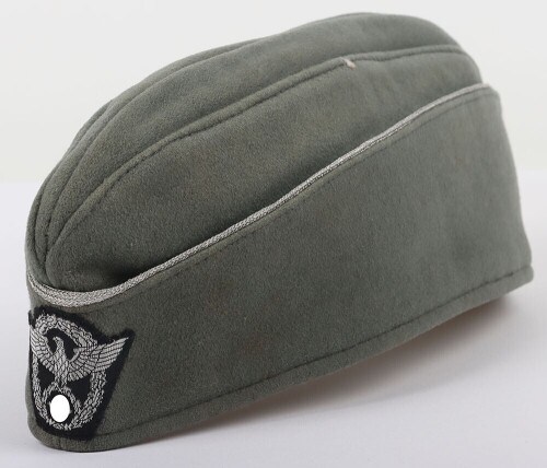 WW2 German Police Officers Overseas Side Cap.