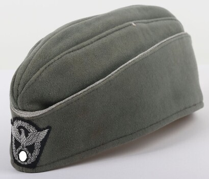 WW2 German Police Officers Overseas Side Cap.