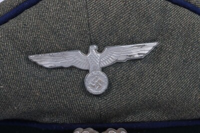 WW2 German (Heer) Officers Visor Cap, Medical Branch. - 6