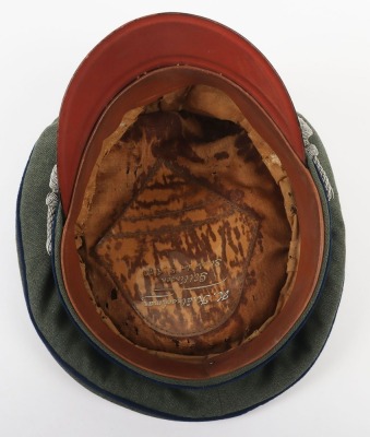 WW2 German (Heer) Officers Visor Cap, Medical Branch. - 8