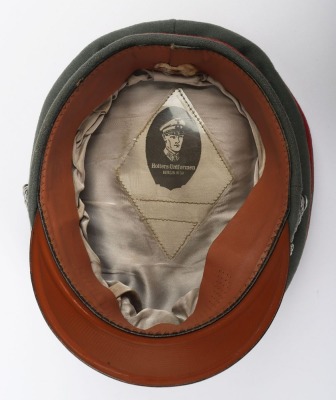 WW2 German Army Artillery Officers Visor Cap. - 8