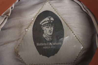WW2 German Army Artillery Officers Visor Cap. - 9