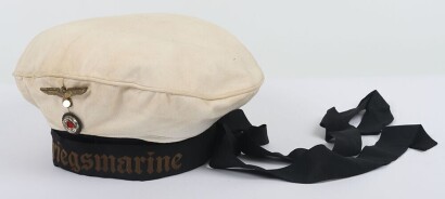 WW2 German Kriegsmarine Enlisted Sailors 'Donald Duck' Cap.