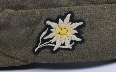 WW2 German Waffen SS Mountain Division, M43 Field Cap. - 2