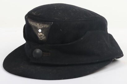 WW2 German SS Panzer M43 Enlisted Cap, 'Dachau' Example.