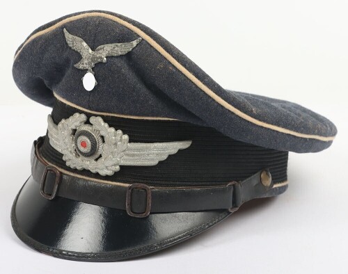 WW2 German Luftwaffe Hermann Goering Division NCO's Visor Cap.