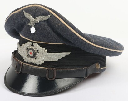 WW2 German Luftwaffe Hermann Goering Division NCO's Visor Cap.