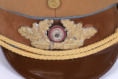 Third Reich NSDAP Ortsgruppe Political Leaders Peaked Cap - 8