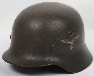 WW2 German Luftwaffe Double Decal Steel Helmet - 2