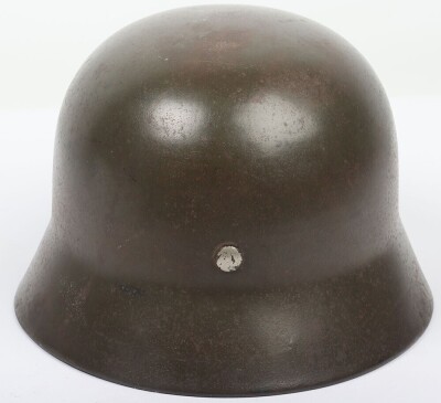 WW2 German Army M-35 Double Decal Steel Combat Helmet - 4