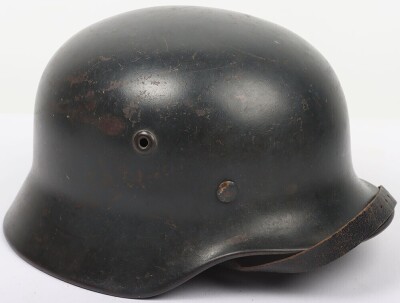WW2 German Luftwaffe M-35 Steel Combat Helmet - 2