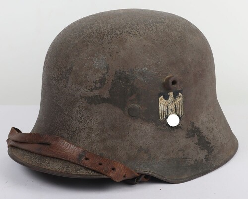 German Army (Heer) M-18 Transitional Steel Helmet