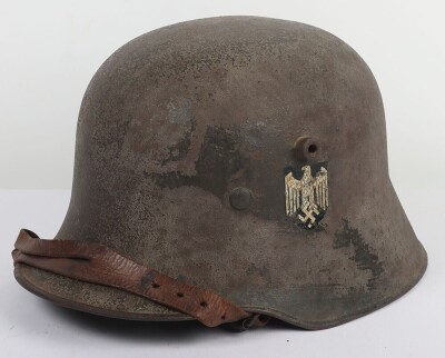 German Army (Heer) M-18 Transitional Steel Helmet - 2