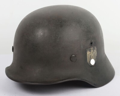 WW2 German Army M-40 Steel Combat Helmet
