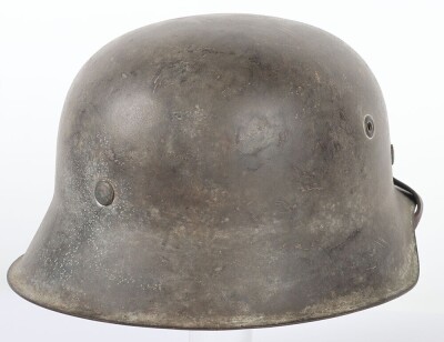 WW2 German Luftwaffe M42 Steel Helmet. - 11