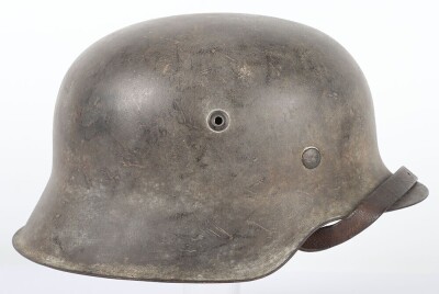 WW2 German Luftwaffe M42 Steel Helmet. - 12