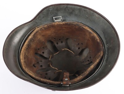 WW2 German Luftwaffe M35 Double Decal 'Droop Tail' Steel Helmet. - 7