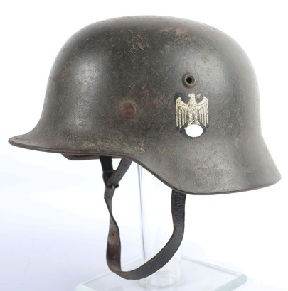 WW2 German Army (Heer) M40 Single Decal, Steel Helmet.
