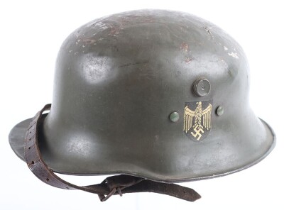 WW2 German Childs 'kinder' Helmet, Double Decal. - 2