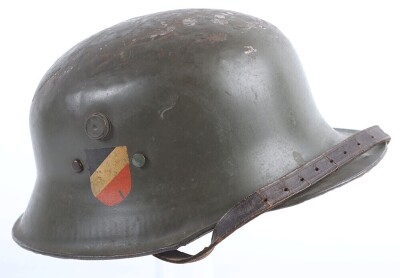 WW2 German Childs 'kinder' Helmet, Double Decal. - 7