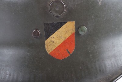 WW2 German Childs 'kinder' Helmet, Double Decal. - 8