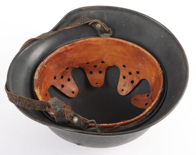 WW2 German Luftwaffe M40 Single Decal Steel Helmet. - 9
