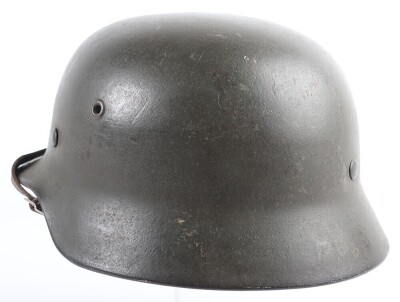 WW2 German M40 Steel Combat Helmet. - 2