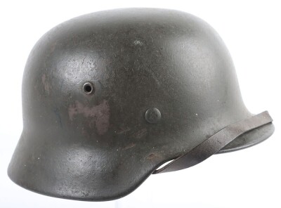 WW2 German M40 Steel Combat Helmet. - 4