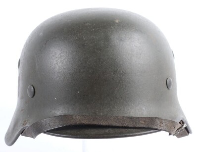 WW2 German M40 Steel Combat Helmet. - 5