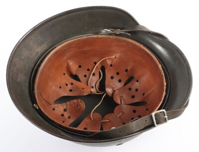 WW2 German M40 Steel Combat Helmet. - 7