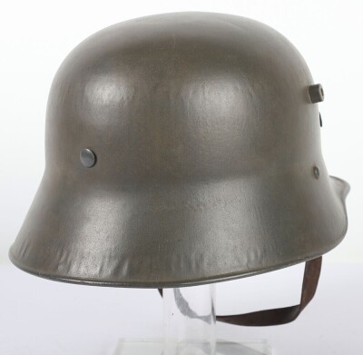 WW2 German/Austrian Transitional Steel Helmet. - 4