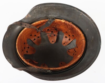 WW2 German Luftwaffe M42 Steel Helmet. - 6