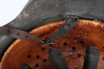 WW2 German Luftwaffe M42 Steel Helmet. - 7