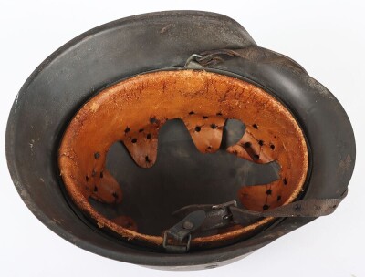 WW2 German Luftwaffe M42 Steel Helmet. - 8
