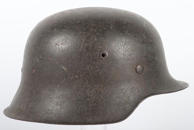 WW2 German Army (Heer) M42 Steel Helmet. - 6