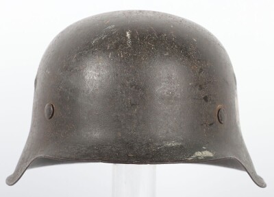 WW2 German Army (Heer) M42 Steel Helmet. - 7