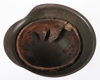 WW2 German Army (Heer) M42 Steel Helmet. - 8